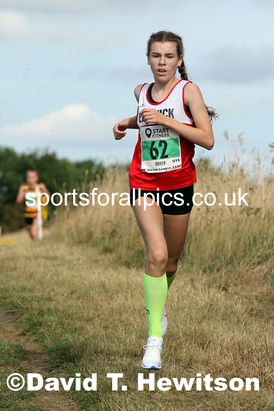 Girls under-15s 2021 North Eastern League, Wrekenton, Low Fell, Gateshead. Photo: David T. Hewitson/Sports for All Pics